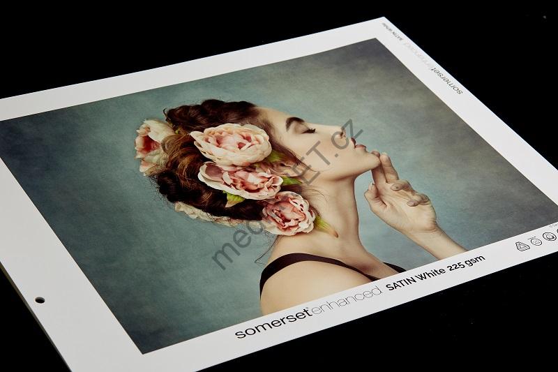 Canson Somerset Enhanced Satin 225 gsm – bavlněný fine-art papír pro inkjet tisk a limitované edice